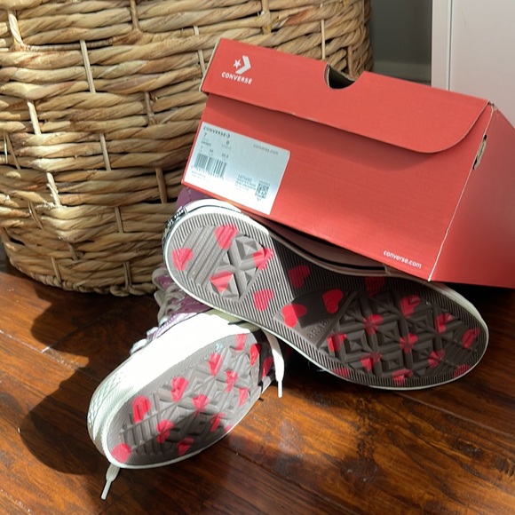 Converse Chuck Taylor 70 High All Star Peony Pink Egret Women’s size 9 - Picture 7 of 9